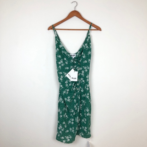 NWT Rouje Monica Dress in Vert - Picture 2 of 7